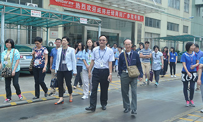 Hong Kong Shunde Friendship Association Li Jin Primary School and his delegation visited Weber Group